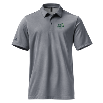 6th Panel Dunk Golf Polo, regular fit performance polo with 6th Panel sleeve badge