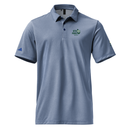 6th Panel Dunk Golf Polo, regular fit performance polo with 6th Panel sleeve badge