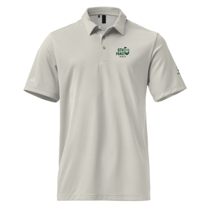 6th Panel Dunk Golf Polo, regular fit performance polo with 6th Panel sleeve badge