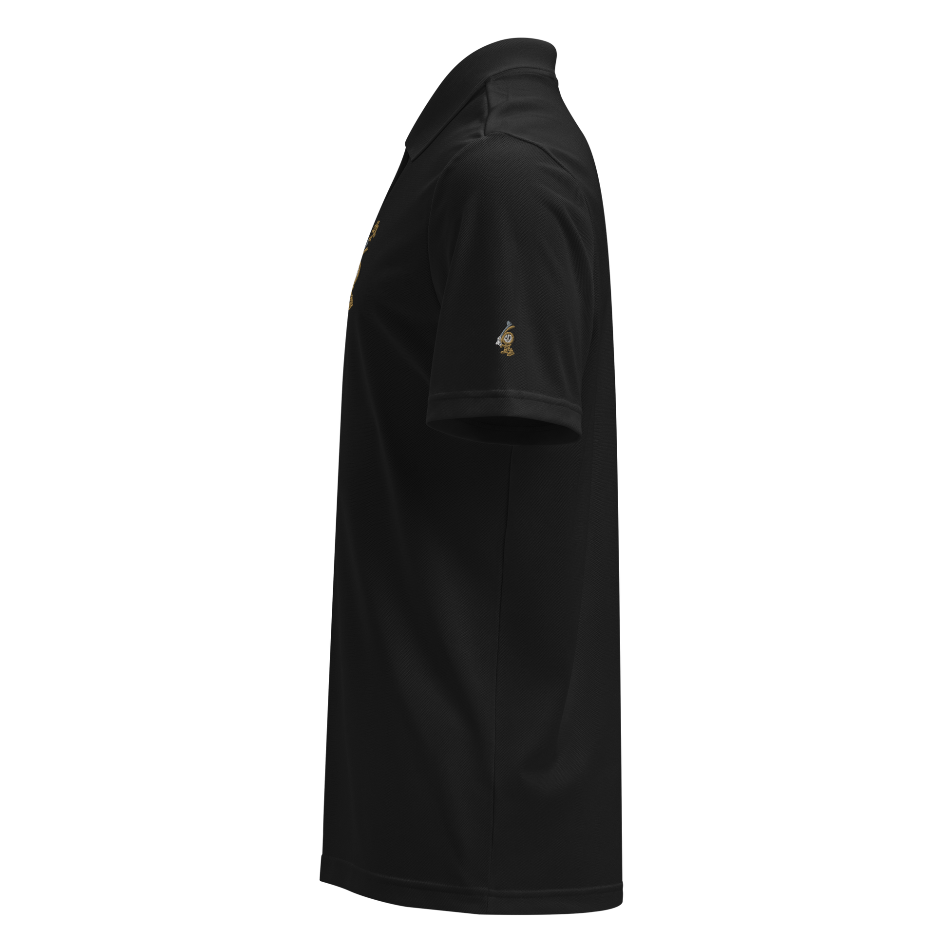 Golf Panel Polo, black, left
