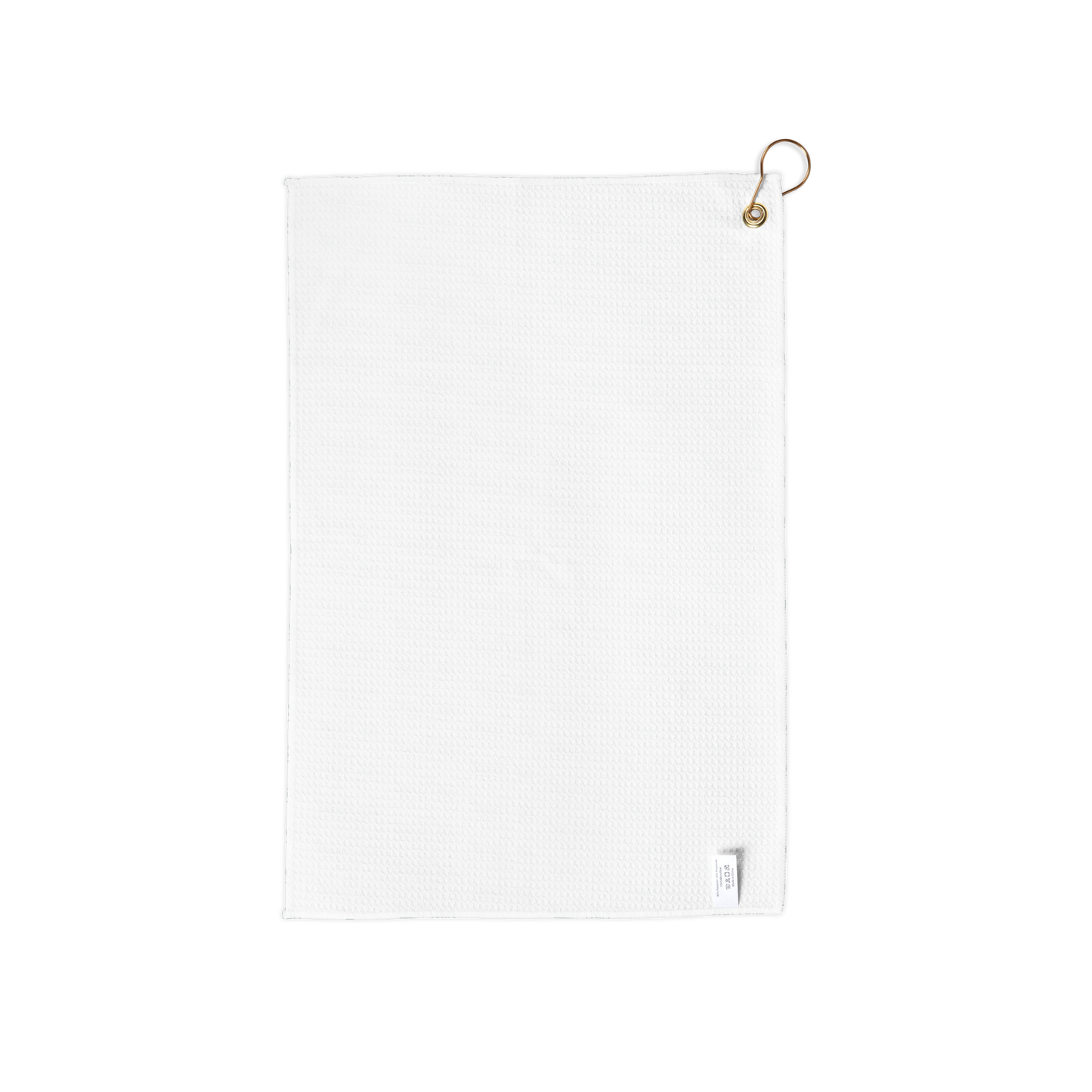 6th Panel Golf Towel in soft absorbent microfiber for clubs hands and golf bag use