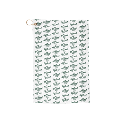 6th Panel Golf Towel in soft absorbent microfiber for clubs hands and golf bag use